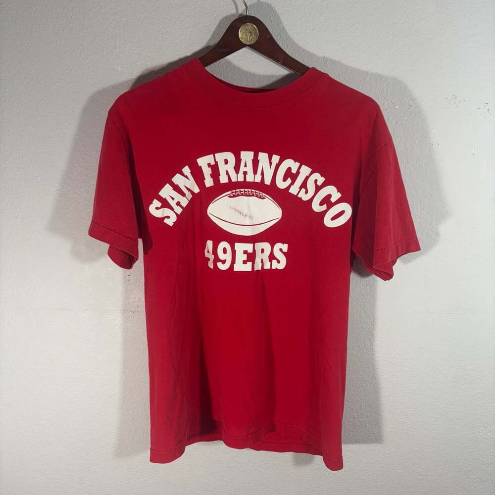 San Francisco 49ers T-Shirt Red Football NFL Graphic